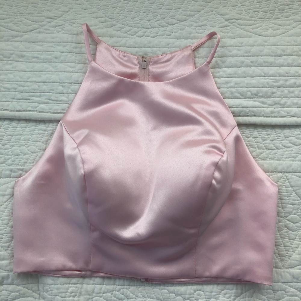 SILK TWO PIECE DRESS